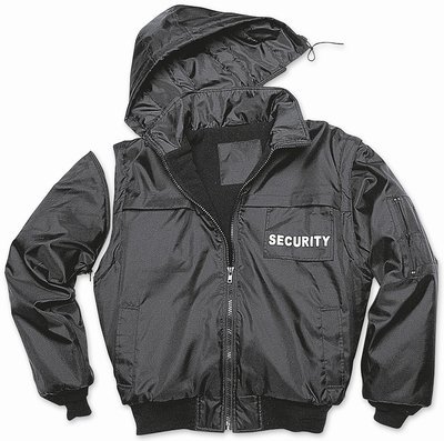 Surplus Security-Blouson schwarz, Groesse XL