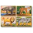 Melissa Doug 3796 Wild Animals Puzzle in a Box