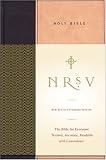 NRSV Standard Bible (tan/black)