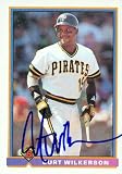 Curtis Wilkerson Autographed/Hand Signed MLB Baseball Card (Pittsburgh Pirates) 1991 Bowman #511