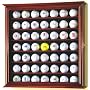 49 Golf Ball Display Case Cabinet Rack Holder w/ UV Protection