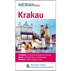Krakau: MERIAN live! - mit Kartenatlas im Buch und Extra-Karte zum Herausnehmen