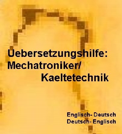 CD-ROM W&ouml;rterbuch f&uuml;r den Mechatroniker/-K&auml;ltetechnik