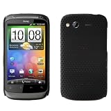 Neues Qualit�t Schwarz Gitter Harte R�ckseite Hybride Schutzh�lle F�r HTC Desire S Von Yousavevon "Yousave"