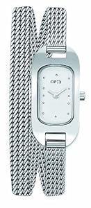 Opex - X0391MA1 - Ballerine - Montre Femme - Quartz Analogique - Cadran Acier Brossé - Bracelet Maille Milanaise