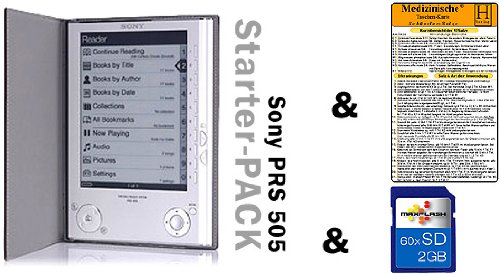 Sony Reader eBook PRS 505 S & Ihr erstes E-Book 