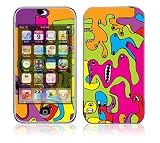 Color Monsters Design Skin Decal Sticker for Apple iPod Touch 2G (2nd Gen) / 3G (3rd Gen) MP3 Player