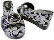 Coach Gretta Black Signature Wedges Sandals Shoes New