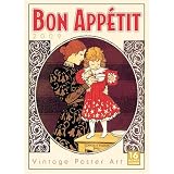 Bon Appetit Vintage Poster Art 2009 Wall Calendar