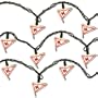 Nebraska Cornhuskers Football Party Lights