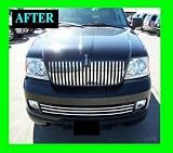 LINCOLN NAVIGATOR 2005-2006 LOWER CHROME GRILLE GRILL KIT 05 06 LIMITED LUXURY ULTIMATE ELITE