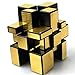 GoodPlay Shengshou Mirror Cube 3x3 Magic Cube Golden Color