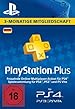 PlayStation Plus Mitgliedschaft - 3 Monate [PS4, PS3, PS Vita PSN Code - deutsches Konto]