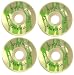 YOCAHER Skate Wheels 58mm 90a CLEAR GEL CLOSEOUT $4.99
