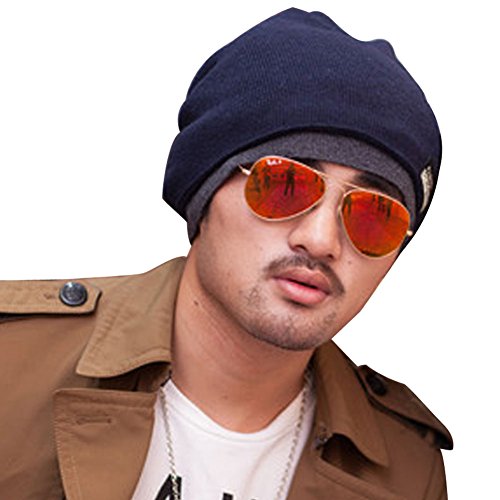 eYourlife2012 Unisex Women's Double Layer Chunky Slouchy Warm Beanie Cap Hat