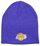 NBA Los Angeles Lakers Basic Cuffless Knit Beanie, One Size