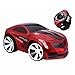 Babrit Smart Voice Control RC Car Creative Voice-activated RC Vehicles Scratch Resistance Intelligent Commanded by Watch Voice Remote Control Car-Red