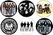 Set of 6 The RAMONES 1.25