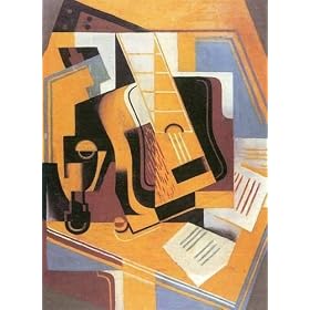 A3 Fine Art Box Canvas 30x42 Guitar 1 Juan Gris Abstract Art