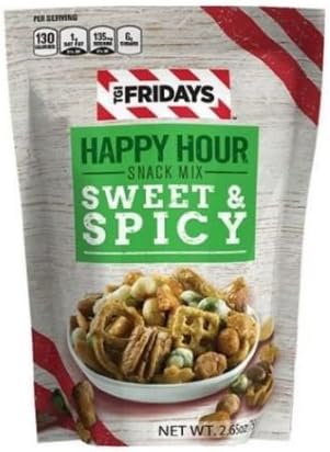 TGI Fridays Sweet and Spicy Snack Mix, 2.65 Ounce -- 6 per case.