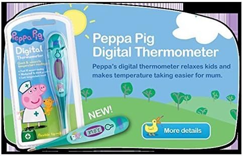 Peppa Pig Digital Thermometer by JELLYWORKS