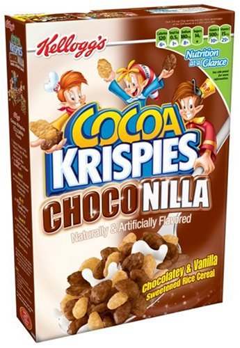 Kellogg's Cocoa Krispies ChocoNilla, 18-Ounce Boxes (Pack of 4)