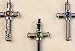 Peruvian Cross Pendants or Ornaments