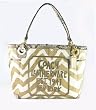NEW AUTHENTIC COACH ZEBRA PRINT RAFFIA STRAW CHARM TOTE HANDBAG
