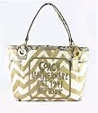 NEW AUTHENTIC COACH ZEBRA PRINT RAFFIA STRAW CHARM TOTE HANDBAG