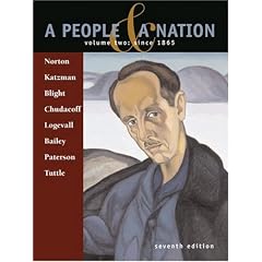 A People and a Nation  Volume 2:  since 1865