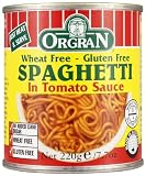 OrgraN Spaghetti in Tomato Sauce, 7.7-Ounce Cans (Pack of 12)