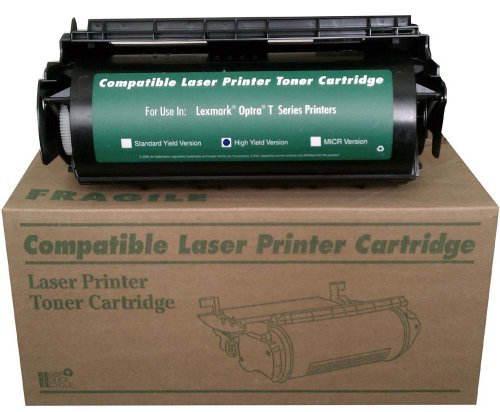 Lexmark T650, T652, T654 Compatible High Yield Toner, 25K Page Yield Replaces Lexmark T650H11A Cartridge