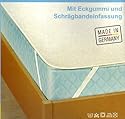 Molton Matratzen Matratzenauflage 180x200 cm atmungsaktiv made in germany