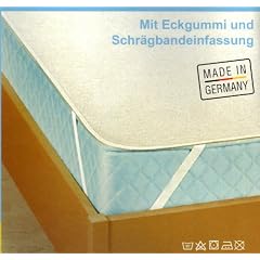 Molton Matratzen Matratzenauflage 180x200 cm atmungsaktiv made in germany