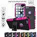 iPhone 6 Plus Case,iPhone 6S Plus CaseHOTiPhone 6 6s Plus Case [Light Weight] Durable TPU&PC Dual Layer Shockproof Impact Resistant Hard Case Cover with Kickstand for iPhone 6/6SPlus (Pink))
