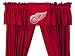 NHL Detroit Redwings - 5pc Jersey Drapes Curtains and Valance Set