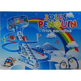 Fun penguin-slide!