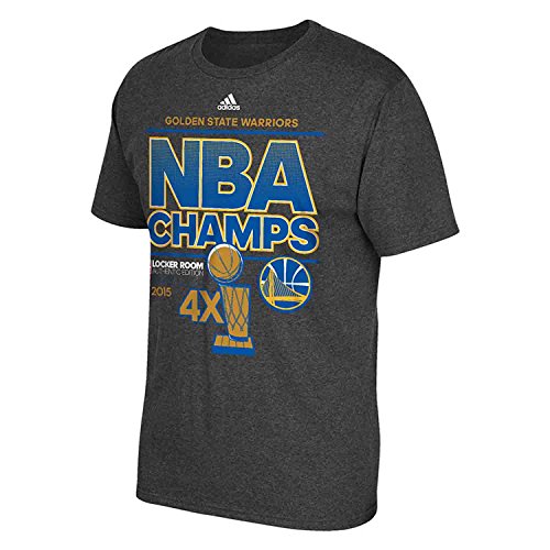 Golden State Warriors 2015 NBA Champions Adidas Locker Room Champs T-Shirt