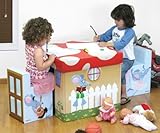 Krooom Eco-friendly Recyclable Reinfoced Cardboard Table and Chair Set - Mushroom Valley