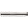 Melin Tool ARMG Carbide Square Nose End Mills, Inch, Uncoated (Bright) Finish, 25 Degree Helix, For Use With Plastics