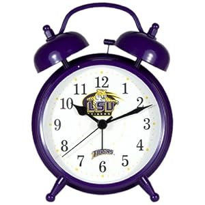 Click here to buy LSU Tigers Collegiate Alarm Clock.