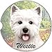 E&S Pets Wesh Highland Terrier Coaster, 3