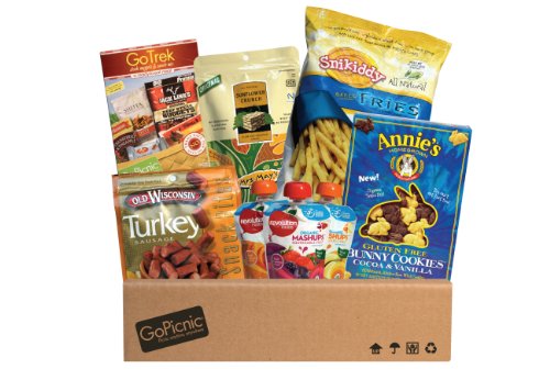 GoPicnic Pack Kids Fun Food Care Package, Gluten-Free, 2.8-Pound Box