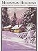 Mountain Holidays Assorted Boxed Holiday Christmas Cards - Arts and Crafts Block Prints by William S. Rice, 20 Cards in 4 Different Styles