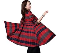 Sweater Spring Winter Cotton/Linen  Dress