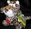 Ganz 5" Jungle Bellies Plush Toy With Sound -Leopard