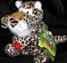Ganz 5" Jungle Bellies Plush Toy With Sound -Leopard