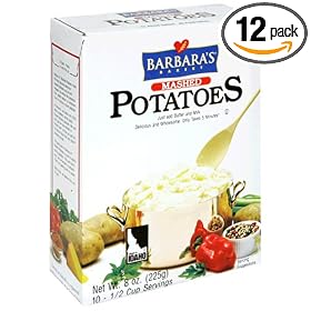 Barbara's Bakery Mashed Potatoes, 8-Ounce Boxes (Pack of 12)