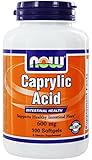 NOW Foods Caprylic Acid 600 mg-100 Softgels