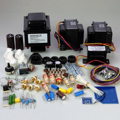Nobsound® Raphaelite Dpk6v 6p6p Push-pull Hifi Tube Amplifier 10w×2 Diy Kit a Full Suit